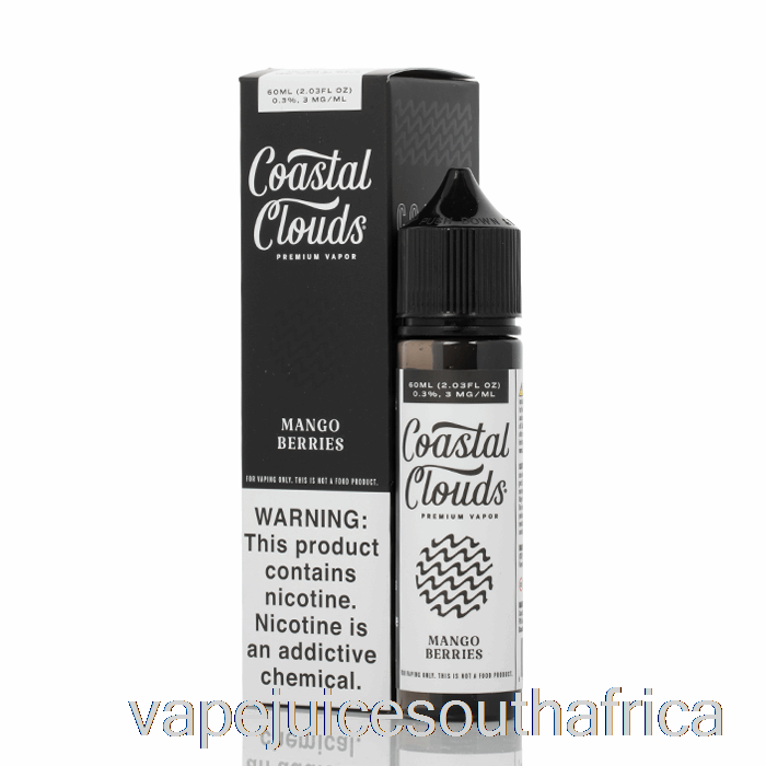 Vape Juice South Africa Mango Berries - Coastal Clouds Co. - 60Ml 6Mg